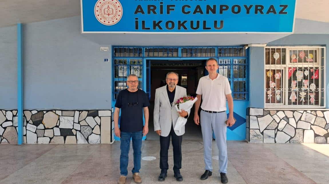 Hayırseverimiz Hasan CANPOYRAZ Okulumuzu Ziyaret Etti.
